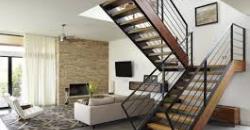 Beltéri lépcsők fa lépcsőfokkal